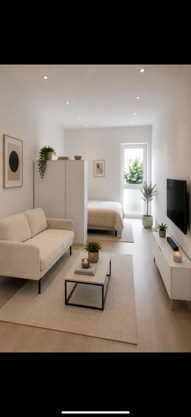 "Exklusives, vollmöbliertes 1-Zimmer-Apartment - Erstbezug im Neubau 2026
